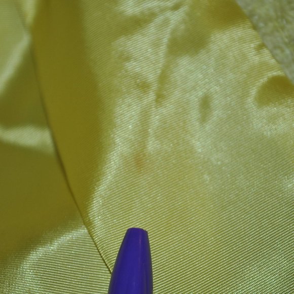 Vintage Lizbeth Jeanne Coat Women's Size Large Yellow Reto Mod Long Wool Coat - Picture 8 of 11